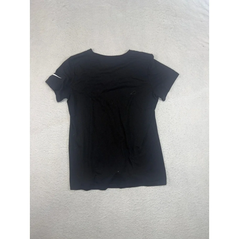 Nike Philadelphia Eagles Go Birds V-Neck Graphic T-Shirt Black Mens Large